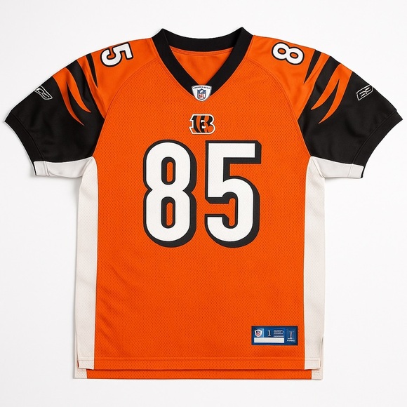 Cincinnati Bengals #85 Johnson Official NFL Jersey - Picture 1 of 6